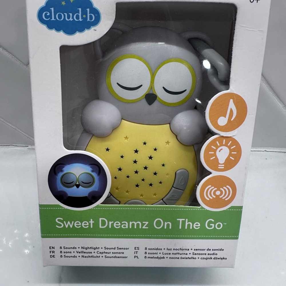 Cloud B Sweet Dreamz on the go 8 Sounds+Nightlight+Soundsensor